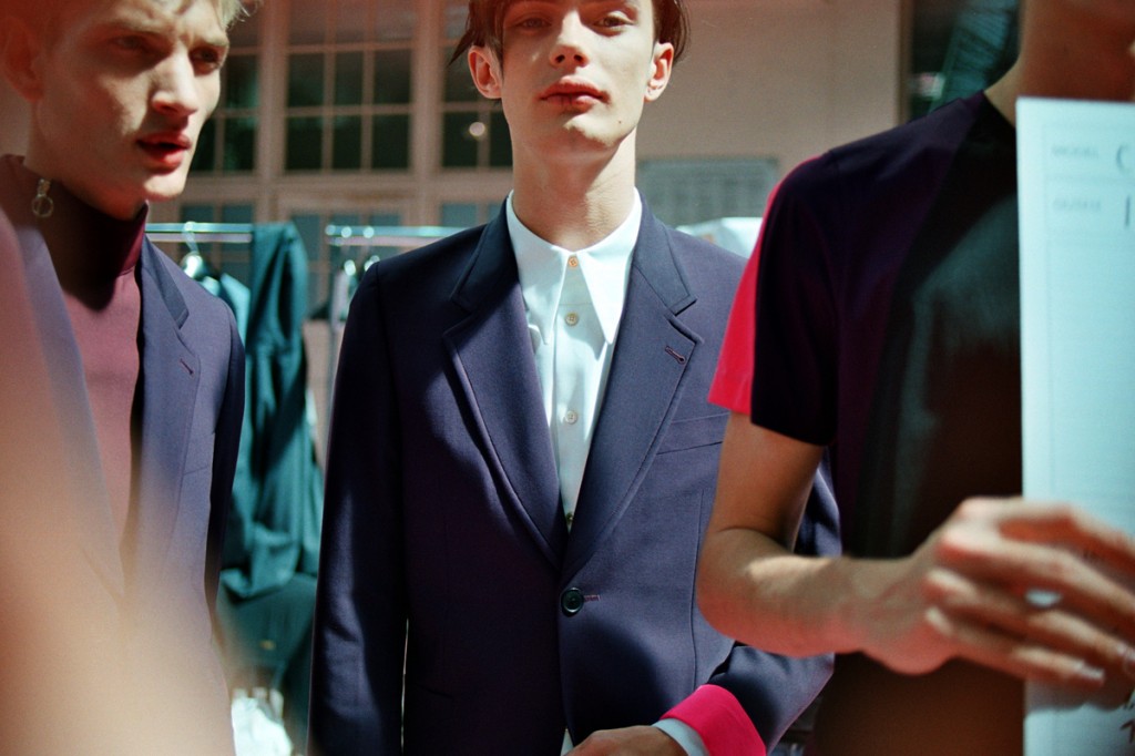 Men backstage SS14