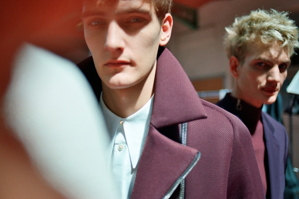 Men backstage SS14