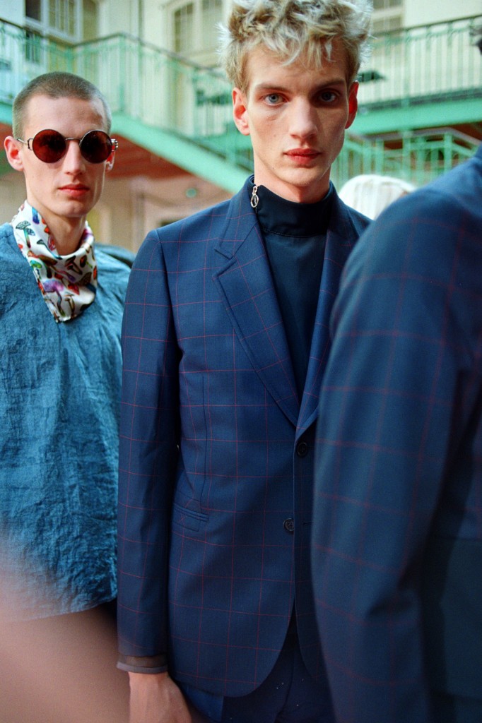 Men backstage SS14