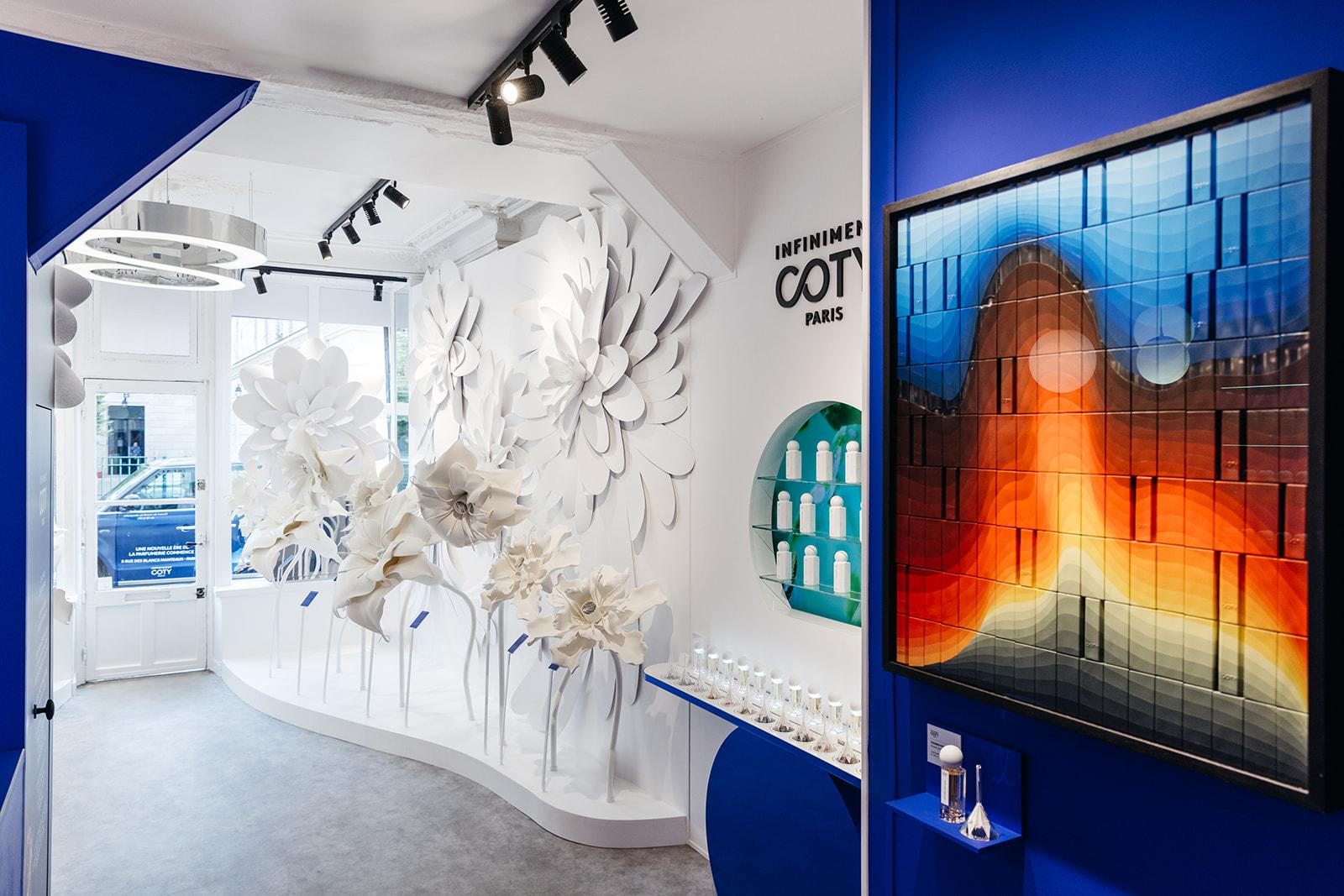 Infiniment Coty Paris Opens Its First Pop Up Store In Paris Crash