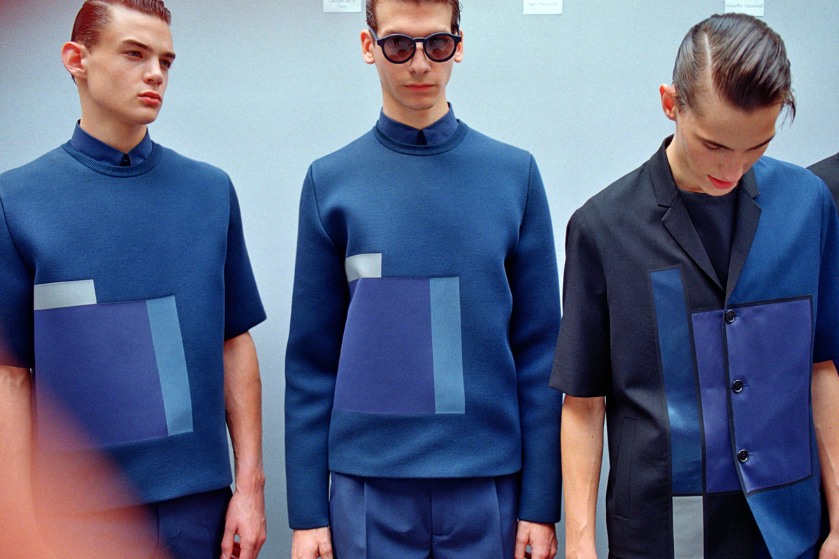 DIOR HOMME SS14 – MEN BACKSTAGE