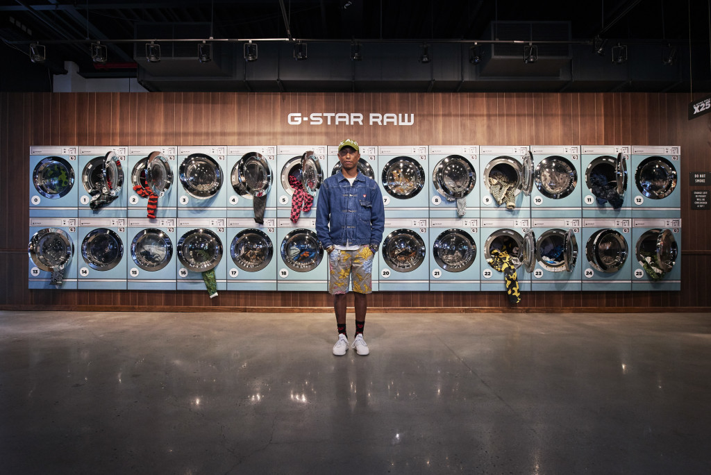 Pharrell Williams Announced As Co-Owner Of G-Star RAW