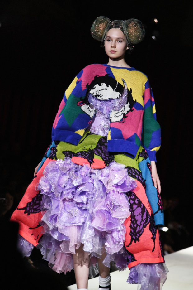 « MULTIDIMENSIONAL GRAFFITI » AT THE COMME DES GARCONS SHOW | CRASH ...