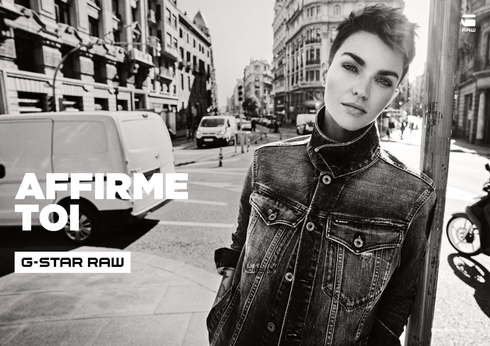 G-STAR RAW TEAMS UP WITH RUBY ROSE ON 