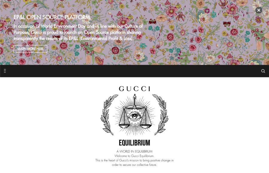 GUCCI SHARES ITS ECO-CONSCIOUS VALUES | CRASH Magazine