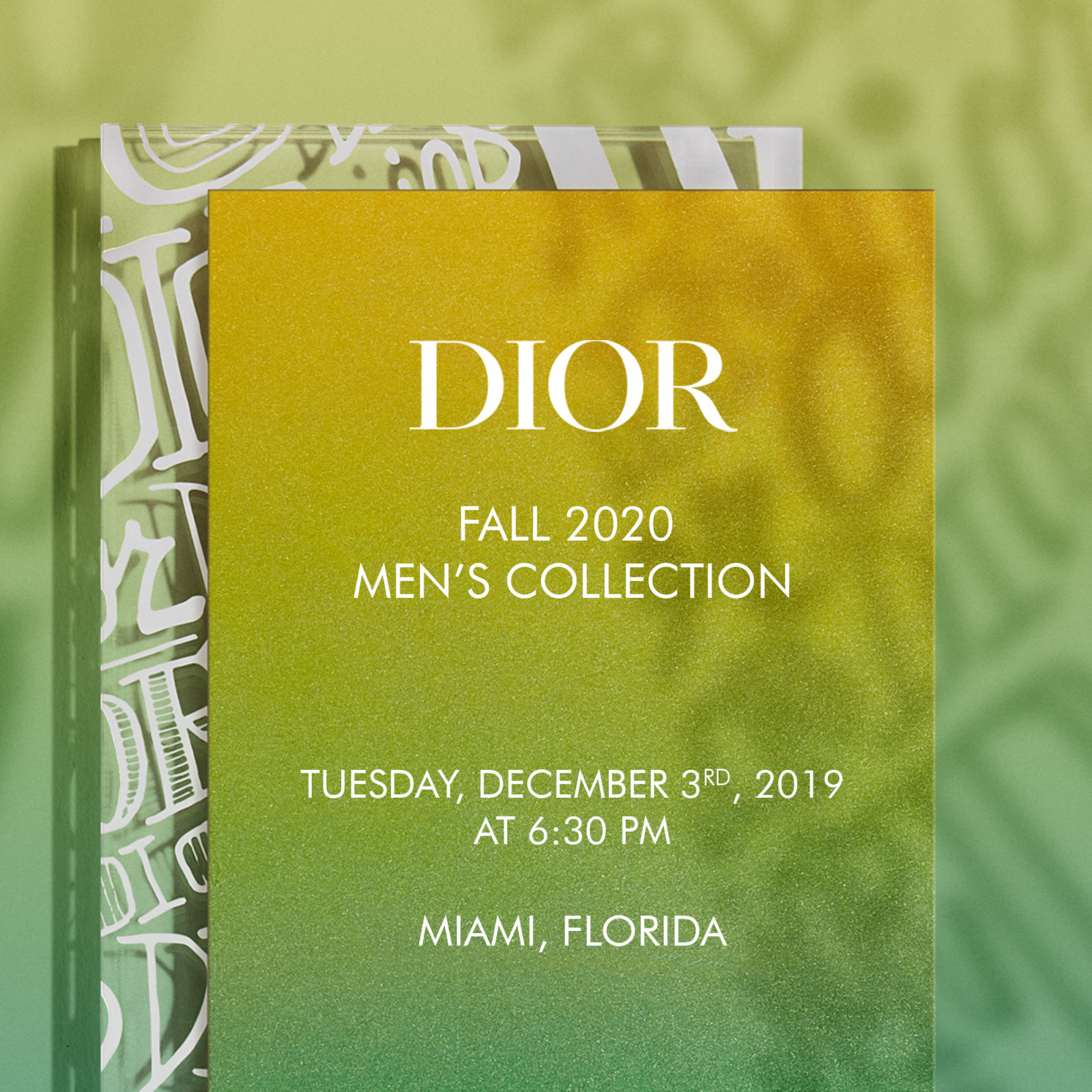 Miami Dior Poster