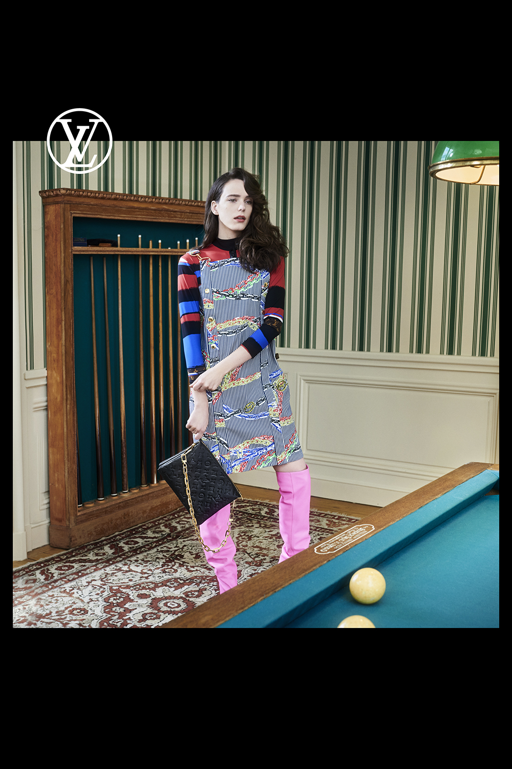 Louis Vuitton, books and posters transformed in the Pre-Fall 2020 campaign