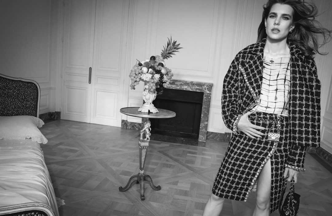 comedian crashes chanel runway
