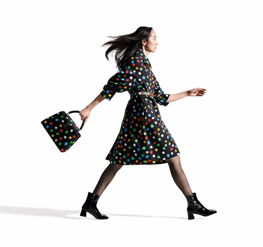 Yayoi Kusama designs for Louis Vuitton