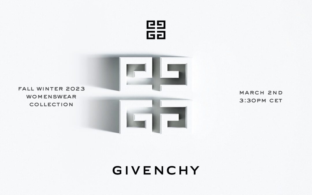 GIVENCHY FW23 LIVE FASHION SHOW