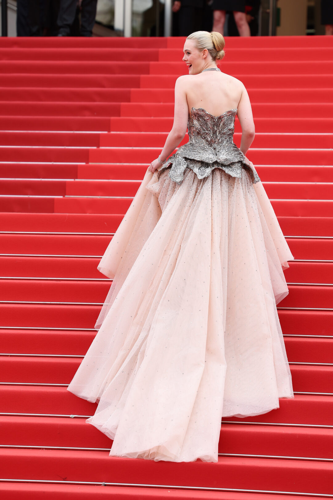 Elle Fanning Wears Alexander Mcqueen At Cannes Festival Crash Magazine
