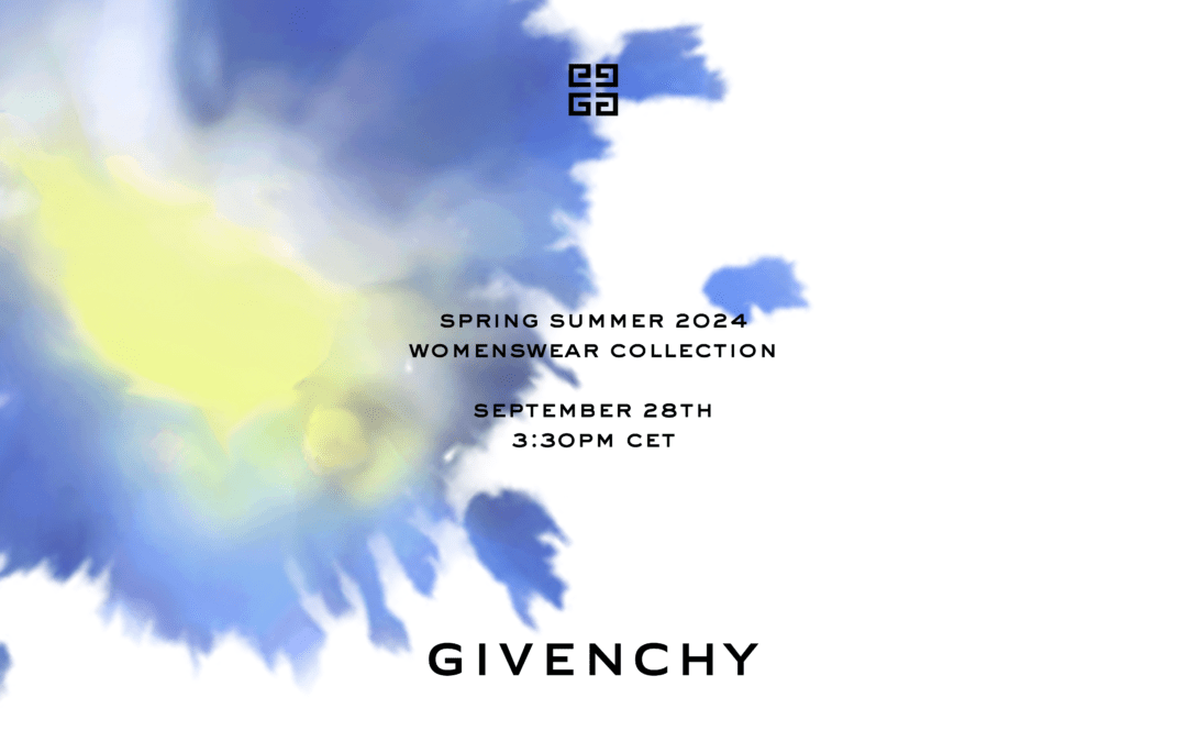 GIVENCHY SS24 FASHION SHOW LIVESTREAM