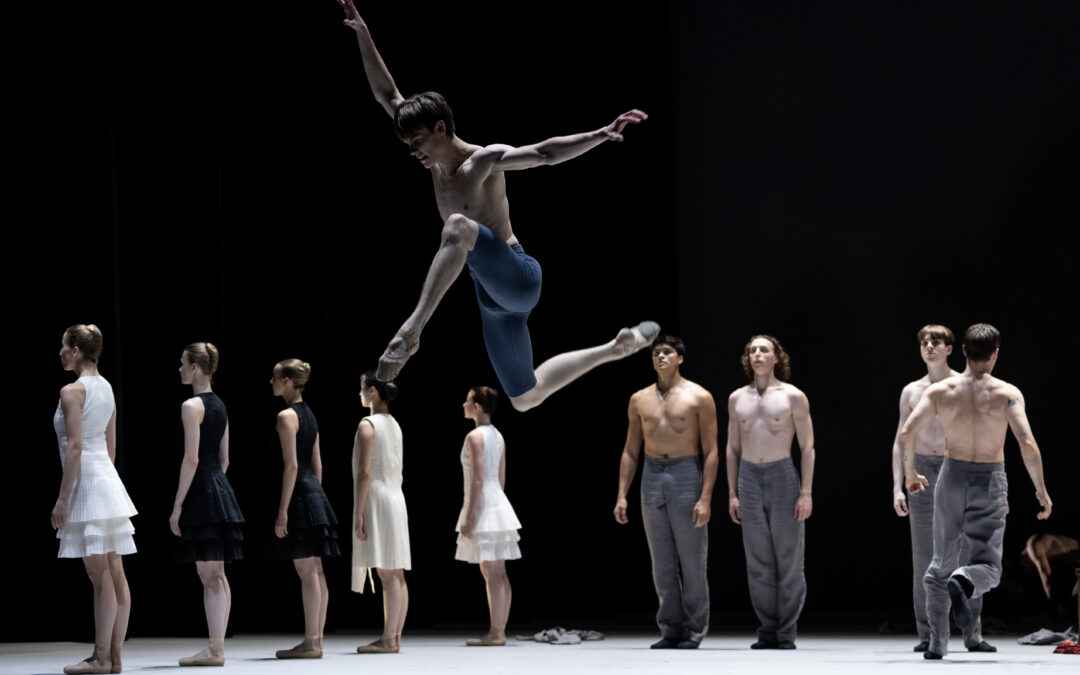 ALBERT KRIEMLER DESIGNS COSTUMES FOR JOHN NEUMEIER’S BALLET ‘EPILOGUE’.