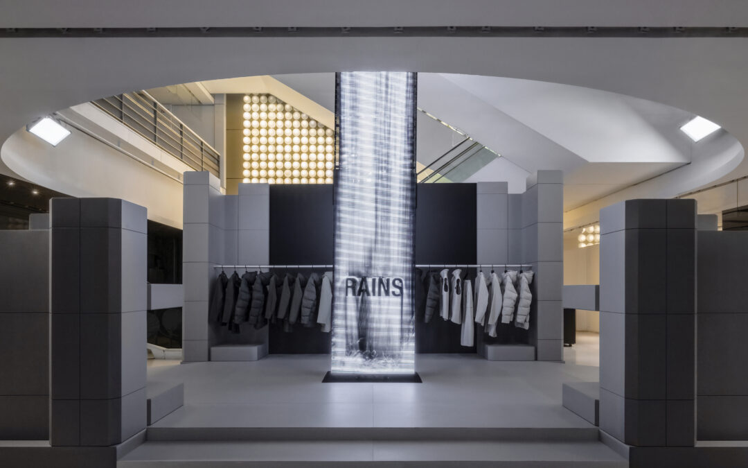 RAINS OPENS POP-UP AT GALERIES LAFAYETTE PARIS HAUSSMANN