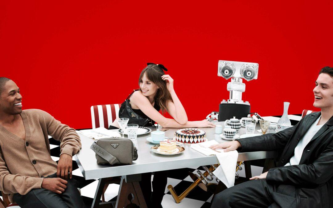 PRADA HOLIDAY 2024 CAMPAIGN: « THE DINNER GUESTS »