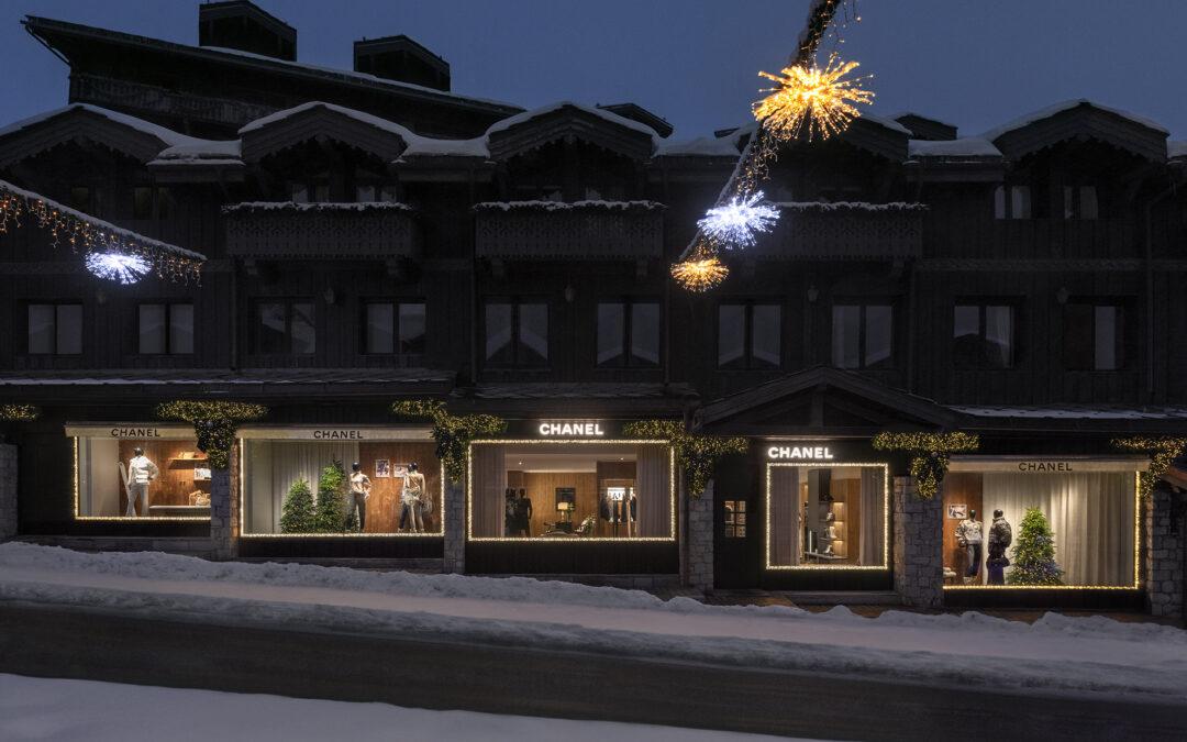 CHANEL RETURNS TO COURCHEVEL: A SEASONAL STUDY IN ALPINE DESIGN